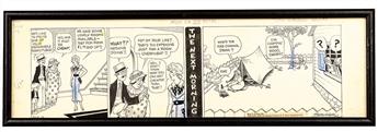 (COMICS.)  MARTIN BRANNER. Group of 6 Winnie Winkle Daily Strips.